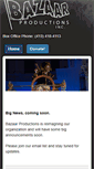 Mobile Screenshot of bazaarproductions.org
